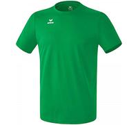 Erima Teamsport, Maglietta a Maniche Corte Unisex - Bambini, Verde (Smeraldo), 140