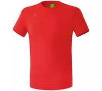 Erima Teamsport - Maglietta a Maniche Corte Unisex - Bambini, Rosso, 116