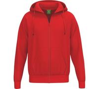 Erima TS giacca con cappuccio (2072613) Unisex - Bambini e ragazzi, rosso, 128