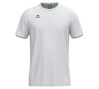 Erima TS Logo Maglietta (2112652) Unisex - Bambini e Ragazzi, Bianco, 128