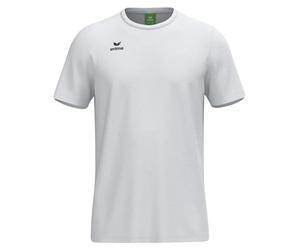 Erima TS Logo Maglietta (2112652) Unisex - Bambini e Ragazzi, Bianco, 140
