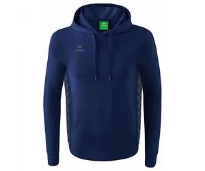 Erima Uomo Essential Team Felpa con Cappuccio, New Navy, XXL