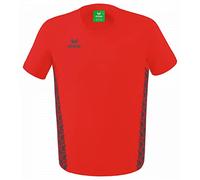 Erima Essential Team Short Sleeve T-shirt Rosso L Uomo