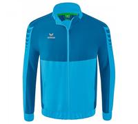 Erima Six Wings Presentation Full Zip Sweatshirt Blu S Uomo
