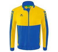 Erima Uomo Giacca da rappresentanza Six Wings, new royal/giallo, XXL