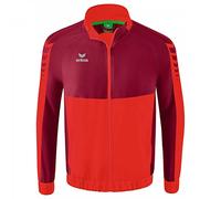 Erima Uomo Giacca da rappresentanza Six Wings, rosso/bordeaux, L