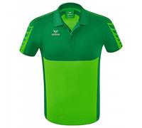 Erima Uomo Maglietta Polo Six Wings, Green, S