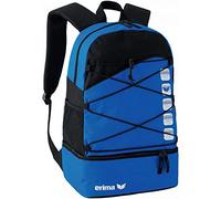Erima Zaino multifunzione con scomparto sul fondo Backpack, new royal/nero, 1