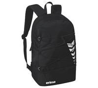 Erima Zaino Six Wings con Scomparto Inferiore Unisex (7232408), Nero, 1