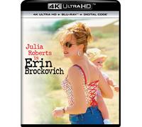 Erin Brockovich - 4K Ultra HD + Blu-ray + Digital (4K UHD Blu-ray) Aaron Eckhart