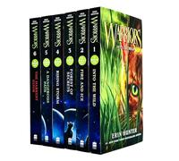 Erin Hunter's Warriors Series (#1-6) : Into the Wild - Fire and Ice - Forest of Secrets - Rising Storm - A Dangerous Path - The Darkest Hour (Children Book Sets : Grade 4 and Up)