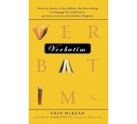 Erin McKean Verbatim (Tascabile)
