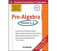 Erin Muschla Practice Makes Perfect Pre-Algebra (Tascabile)
