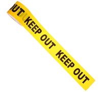 ERINGOGO 1 Nastro Avvertimento Non Adesivo Keep Out per Sicurezza da Nastro Segnaletico per Scene Del Crimine e Pratico per Caution e Avvertenze