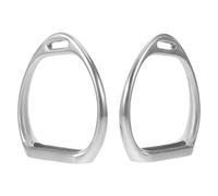 ERINGOGO 1 Paio di Staffe Inglesi in Lega di Alluminio Antiscivolo per Cavalli, Accessori da Pista per Sella Inglese, Equipaggiamento Equestre ad Alta Resistenza per Equitazione Sportiva