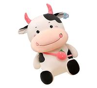 ERINGOGO 1 Pezzo Giocattoli di mucca alla fragola Ornamento di mucca ornamento dell'anno del bue animali giocattolo di mucca peluche di mucca Tessuti elasticizzati rosso