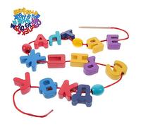 ERINGOGO 1 Set Building Building Alfabet Russo Giocattoli Per Il Riconoscimento Dell'alfabeto Giocattoli Dell'alfabeto Russo Puzzle Dell'alfabeto Russo Puzzle Alfabetici Di Legno