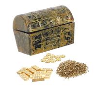 ERINGOGO 1 Set Di Barrette Per Baule Del in Miniatura Per Casa Delle Bambole, Decorazioni, Pirati, Piccole, Barrette, Scatola, Accessori Per Il Gioco Di Scena Della