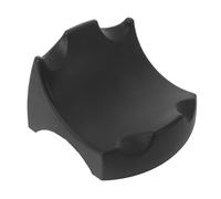 ERINGOGO 1 set di supporto per microfono portatile wireless - Supporto per microfono in silicone con anello antiscivolo e coperture in schiuma - Base antiscivolo per protezione KTV Nero