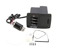 ERINGOGO 1 Set Equalizzatore Digitale per Ukulele con Preamplificatore e Accordatore Sostituzione Pratica per Pickup Facile Installazione e Ottima Del Suono