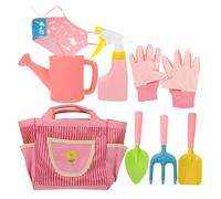 ERINGOGO 1 Set Giardinaggio per Grembiule Annaffiatoio e Educativo per Scoprire Natura e Sviluppare Abilità Motorie