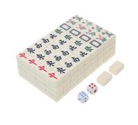 ERINGOGO 1 Set Mahjong Mini Portatile da Viaggio per Outdoor e Feste Pratico per Campeggio