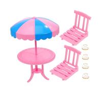 ERINGOGO 1 Set Miniature per Casa Tavolo e Tazze Accessori Decorativi per Miniatura Tazze