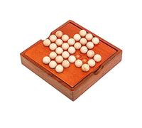 ERINGOGO 1 Set Tavolo Legno per Scacchiera con Perline Colorate Educativo per Sviluppare Creatività e Abilità Problem Solving Facile da Riporre e Giocare Ottimo per Ragazzi e Ragazze
