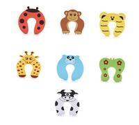 ERINGOGO 10 Fermaporta Sicurezza in EVA Antipizzicamento per Fermaporta e Durevole Adatto Casa e Ufficio Facile Installare e Rimuovere