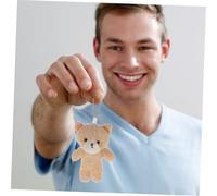 ERINGOGO 10 Mini Peluche Portachiavi Decorazione Morbido e Leggero per Borse Accessori Diy per Compleanni e Matrimoni Ciondolo Adorabile per e Borse