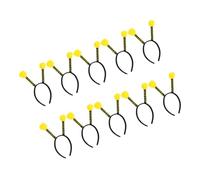ERINGOGO 10 pezzi Cerchietti Antenna Ape e Formica Leggeri per Donna e Bambina Fasce Capelli per Costume Api Accessori Decorativi per Feste Halloween e Natale
