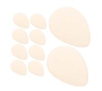 ERINGOGO 10 Pezzi Silicone Makeup Blender Sponge Transparent Non Absorbent Facial Sponge Cushion For Powder And Liquid Foundation Soft Skin Friendly Cosmetic Puff For Sensitive Skin