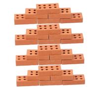 ERINGOGO 100 Pezzi Di Modelli Di Edifici Fatti A Mano Per Bambine Mini Costruzioni Da Muro Piccoli Edifici Mattoni Giocattolo Muratura Blocchi Da Costruzione Grigi Modelli Di