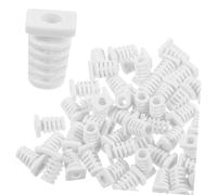 ERINGOGO 100 Pezzi Fermacavi per Cavi Elettrici Pressacavi Avvolgente Fermacavo Connettore per Cavi Protezione Antistrappo