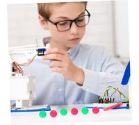 ERINGOGO 100 Pezzi Palline Plastica Colorate per Montessori Stem Didattico Ordinamento per Età Prescolare Materiale Educativo Leggero e Durevole per Esperimenti e Apprendimento
