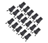 ERINGOGO 100 Pezzi Serratura Coperchio Bidone Spazzatura da Interno in Plastica Resistente, Clip Blocco a Pressione per Cestino Bagno e Cucina, Accessori Ricambio Fermo Coperchio