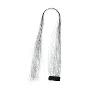 ERINGOGO 1000pezzi Extension Per Tinsel Holografico Brillantini Per Donne e Ragazze Pacchi Da Fili in Argento Perfetti Per Feste e Occasioni Speciali