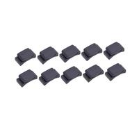 ERINGOGO 10pezzi Clip Per Plettri Per Chitarra Porta Plettri in Gomma Accessori Per Chitarra Supporto Per Raccordo in Gomma