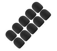 ERINGOGO 10pezzi Copertura Antivento Per Microfono Spugna Da Protezione Per Voce Ktv e Eventi Materiale Traspirante Migliora La Qualità Del Suono