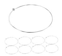 ERINGOGO 10pezzi Corde Di Ricambio Per Chitarra Acustica e Acciaio Inossidabile Da Facili Da Installare Leggere e Portatili Per Musicisti Movimento