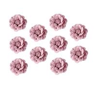 ERINGOGO 10pezzi Decorazioni Fai Da Te Floreali Accessori Per Abbigliamento Fiore Di in Microfibra Per Vestiti Borse e Cose Simili