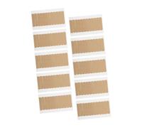 ERINGOGO 10pezzi Nastro Biadesivo Per Parrucche Linguette Di Ricambio Per Extension Di Strisce Adesive Invisibili Nastro Di Fissaggio Per