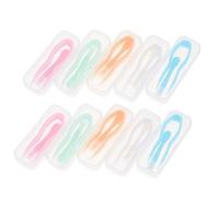 ERINGOGO 10pezzi Pinzette Per Inserimento Delle Strumenti Per Con Stantuffo Bastoncino Aspirazione Piccole e Trasportabili Per Mantenere Pulite e Sicure