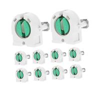 ERINGOGO 10pezzi Portalampada Per Tubo Fluorescente Led Accessorio Per Test Invecchiamento Della Lampada Compatibile e Bi-pin