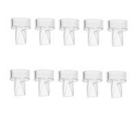 ERINGOGO 10pezzi Valvole Duckbill Silicone Per Tiralatte Anti- Per Allattamento Compatibili Accessori Utili Per Mamme