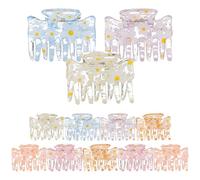 ERINGOGO 12 pezzi Mollette per in Piccole e Colorate Clip Creative per Frangia e Acconciature Accessori Moda per e Resistenti e Decorate per Feste e