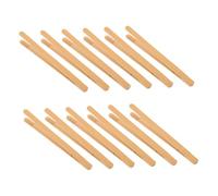 ERINGOGO 12 Pinze Montessori in Bambù per Clip per Ordinare Perline Strumenti Educativi per Sviluppo Motricità Fine Design e Resistente per Attività Didattiche