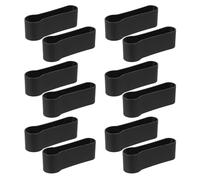ERINGOGO 12pezzi Clip per Bastone in Plastica Cinghia per Bastoncini da Trekking Arrampicata Supporto per Baston Passeggio Fibbia di Fissaggio Portatile Accessori per Ausili