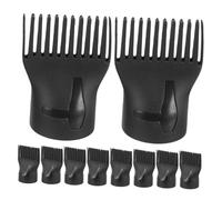 ERINGOGO 15 pezzi Becco Phon Pettine Resistente al Diffusore Concentrato per Asciugacapelli Accessorio per Styling Uniforme e Protettivo