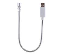 ERINGOGO 1pezzi Microfono Usb Leggero e Portatile Per Chat e Meeting Alta Sensibilità Con Angolo Per Registrazioni e Giochi Accessorio Per Computer e Laptop